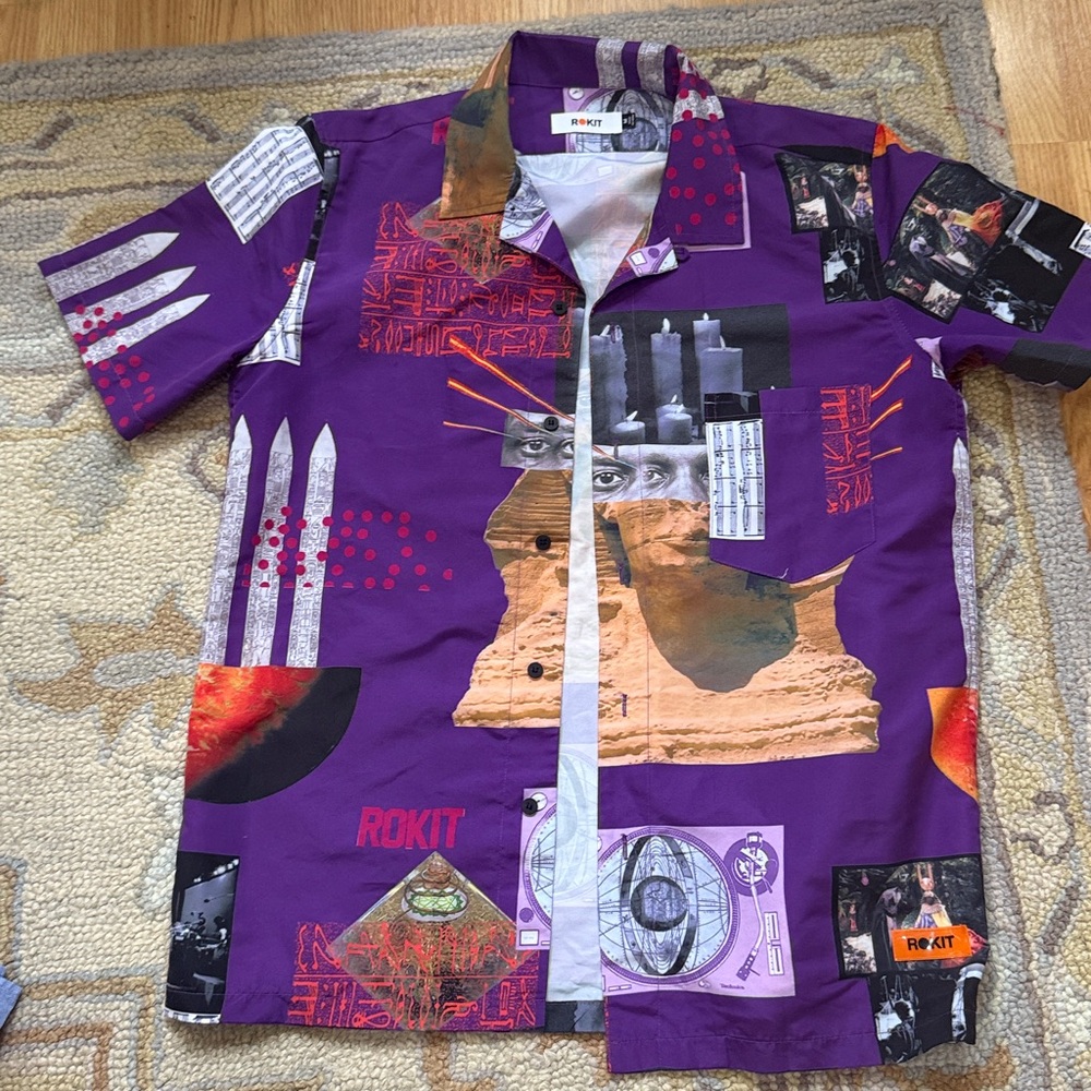 Rokit SATURN SHIRT -PURPLE